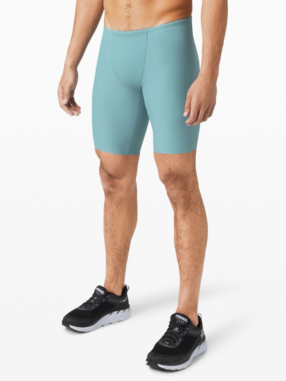 Lululemon NWT Surf Blue Men's Deep Determination Short 10" Size Medium Swim Yoga